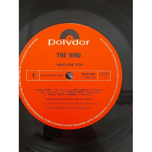 62 - The Who LPs (2) plus Boxed Set to include ODE SP99001 'Tommy' A1 B1 C1 D1, WHOD 5004 'Who Are You' A... 