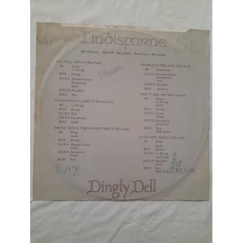 64 - Folk/Folk Rock LPs (4) to include Lindisfarne CAS 1057 'Dingly Dell' A-1u B-1u, M009 Horslips 'Drive... 