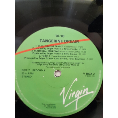 66 - Tangerine Dream V BOX 2 (4 LP Box Set) 'Tangerine Dream '70-'80' A1 B1 C1 D1 E1 F2 G1 H1.