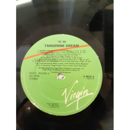 66 - Tangerine Dream V BOX 2 (4 LP Box Set) 'Tangerine Dream '70-'80' A1 B1 C1 D1 E1 F2 G1 H1.