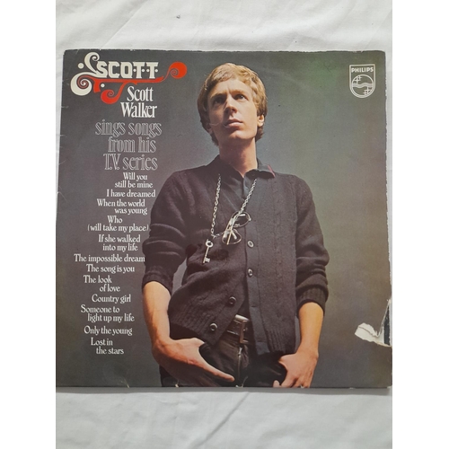 80 - 1960's Male Artist LPs (5)  to include SBL 7900 Scott Walker 'Songs from his TV Series' 1y//1 2y//1,... 