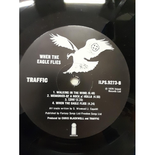 82 - Rock Collection LPs (3) to include ILPS Traffic 'When the Eagle Flies' A1 B1, WS 3011 Faces 'Long Pl... 