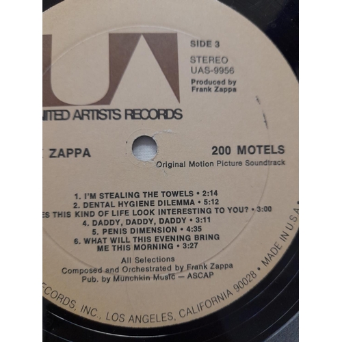 83 - Frank Zappa LPs (2)) to include UAS 9956 '200 Motels' -1 -2 -3 -4 (No Insert) and CBS 66368 'Shut Up... 