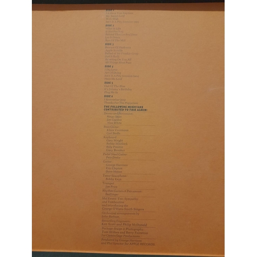 84 - George Harrison and Beatle Related Collection to include STCH 639 'All Things Must Pass' A-1u B-1u C... 