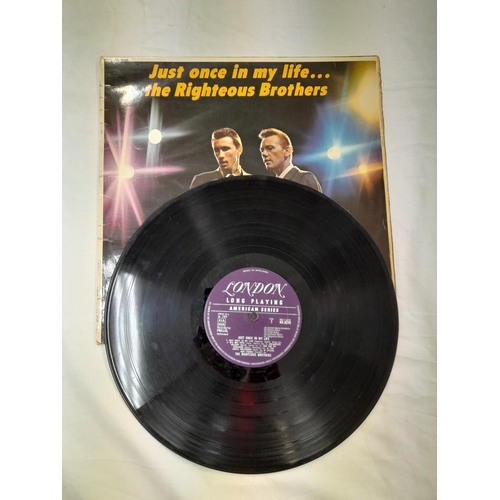 87 - Collection of 4 LPs to include HA 8245 Righteous Brothers 'Just Once in My Life' 1B 1B, TTL-22 Clanc... 