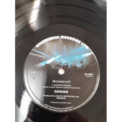 88 - Prog Rock LPs (4) to include GE 2001 Genesis 'Seconds Out' A//2 B//4 A//6 B//9, 6360 045 'Heads Toge... 