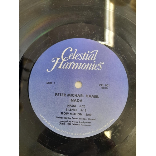 95 - Electronic Electro Pop LPs (5) to include CEL001 Peter Michael Hamel 'Nada' -A -B (in Wrong Cover 'C... 