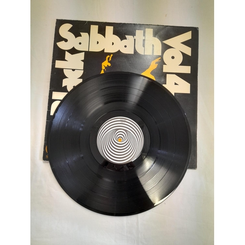 96 - Black Sabbath LPs (2) to include 6360 071 'Black Sabbath Vol 4' 1//4 2//5 German First Vertigo Swirl... 