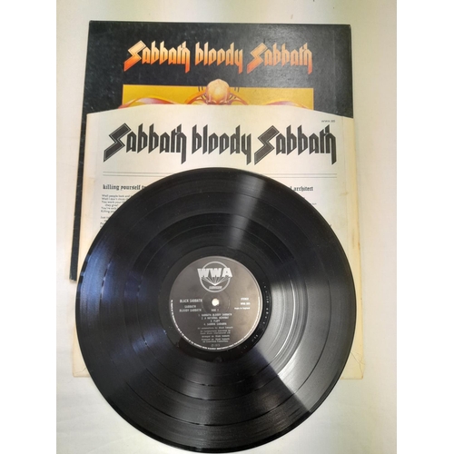 96 - Black Sabbath LPs (2) to include 6360 071 'Black Sabbath Vol 4' 1//4 2//5 German First Vertigo Swirl... 