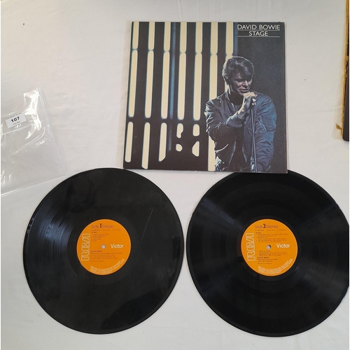 107 - David Bowie LPs (4) To Include SF 8287 