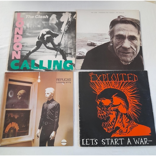 108 - Punk/New Wave Collection of LPs (4) to include CBS Clash 3 The Clash 