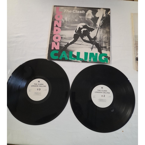 108 - Punk/New Wave Collection of LPs (4) to include CBS Clash 3 The Clash 