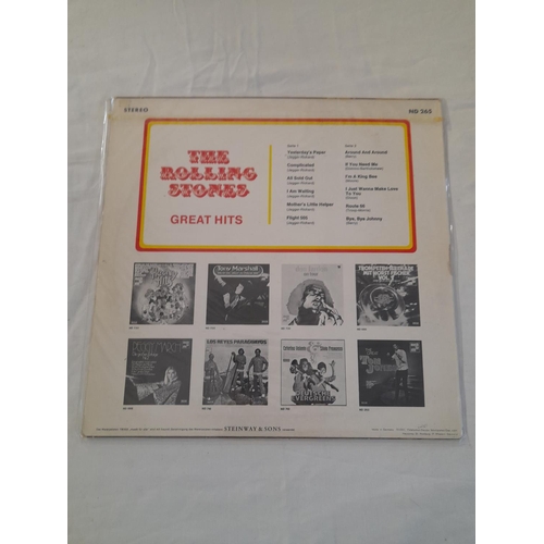 127 - Rolling Stones/Mick Jagger Collection Of LPs (4) To Include 1A064 1654361 