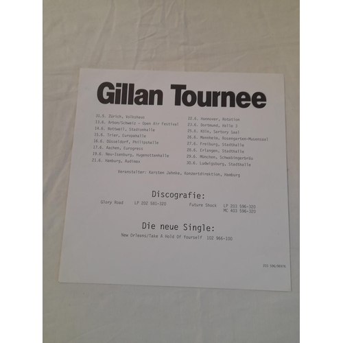 128 - Rock/Hard Rock Gillan LPs (3)  To Inc 203596 