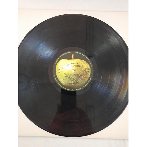 153 - Beatles Collection of LPs (4) to include PCS 7067/8 'White Album' Unnumbered, No Inserts. 709-3 710-... 