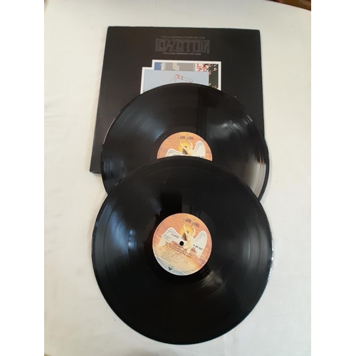 155 - Led Zeppelin LPs (3) to include K40031 'Led Zeppelin I' A1 B4 Green/Orange Label, K50014 'Houses of ... 