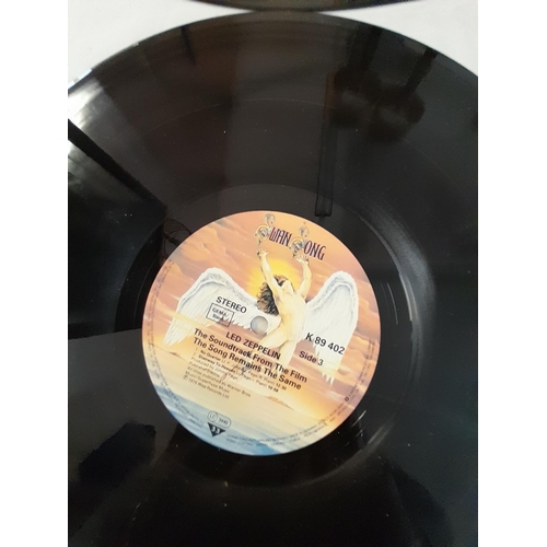 155 - Led Zeppelin LPs (3) to include K40031 'Led Zeppelin I' A1 B4 Green/Orange Label, K50014 'Houses of ... 