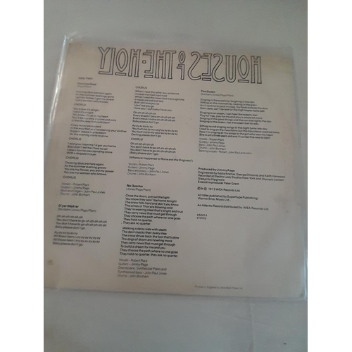 155 - Led Zeppelin LPs (3) to include K40031 'Led Zeppelin I' A1 B4 Green/Orange Label, K50014 'Houses of ... 