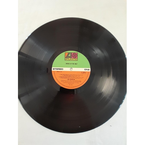 155 - Led Zeppelin LPs (3) to include K40031 'Led Zeppelin I' A1 B4 Green/Orange Label, K50014 'Houses of ... 