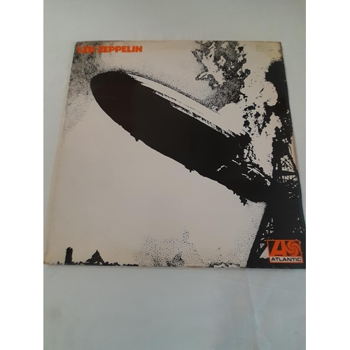 155 - Led Zeppelin LPs (3) to include K40031 'Led Zeppelin I' A1 B4 Green/Orange Label, K50014 'Houses of ... 