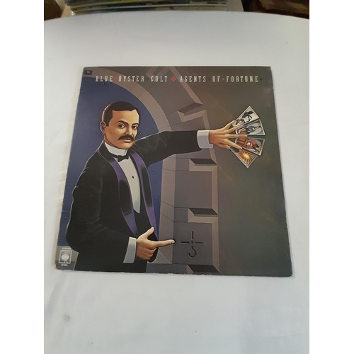 156 - Collection of Hard Rock LPs (4) to include CBS 86074 Blue Oyster Cult 'Some Enchanted Evening' A1 B1... 