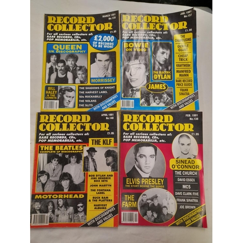 182 - Record Collector Magazines (12 issues) 1991 - Jan to December.