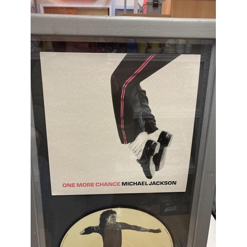 191 - Michael Jackson, Framed and Glazed 12inch Extended play single 