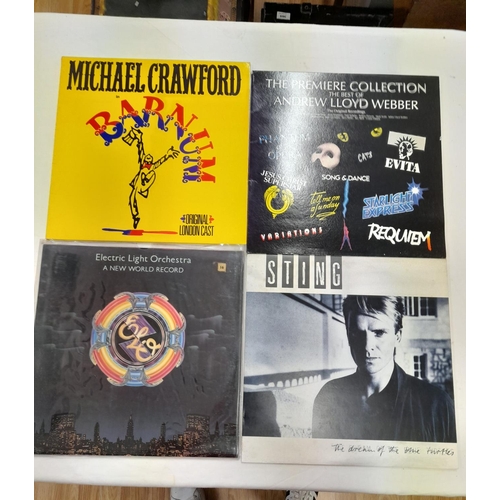 195 - Collection of Approx. 35 Lp Records, Various styles to include  Madonna, The Police Etc.