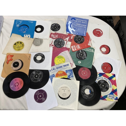 196 - Collection of Approx. 100 7inch vinyl singles mostly 1950's - 60's Rock N Roll, Pop, Jazz and do Wop