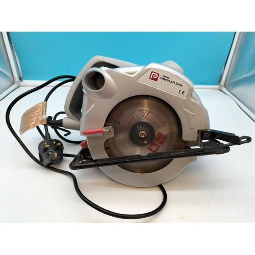 247 - Power Performance 1200w Circular Saw. W/O