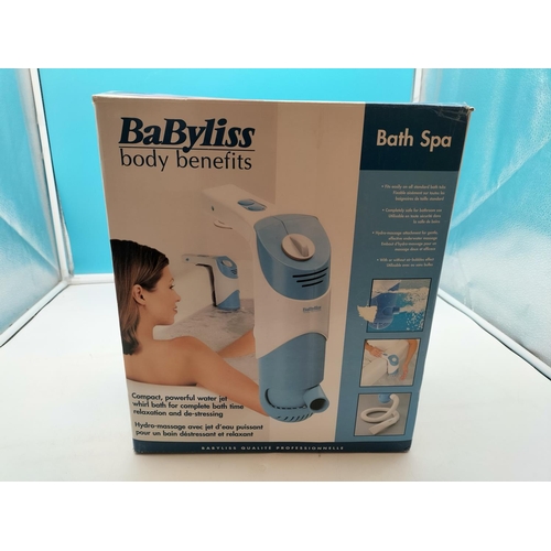 325 - Babyliss Body Benefits Bath Spa. Box Opened but Unused.