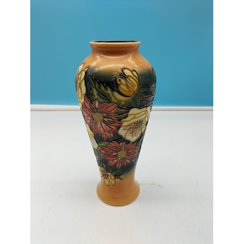 356 - Moorcroft Limited Edition 'Victoriana' 21cm Vase by Emma Bossons for Collectors Club 1997. Signed to... 