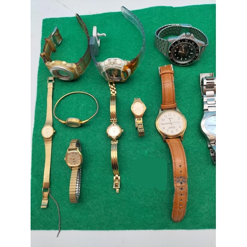 367 - Quantity of Assorted Watches. Untested/Not Working.