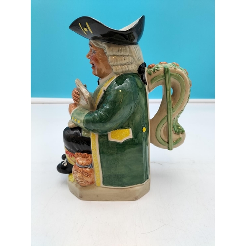 538 - Kevin Francis Ceramics Limited Edition 23cm Toby Jug 'The Shareholder' No 170 of 1,500.