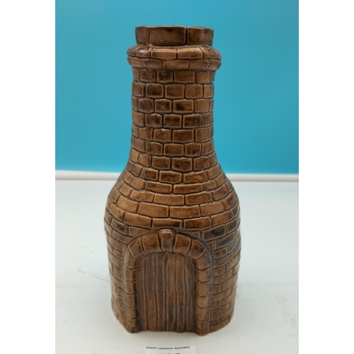 582 - Burslem Stoneware 22.5cm 'Bottle Kiln' Lamp Base.