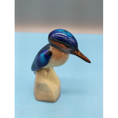 588 - Early Royal Doulton 10cm Figure of a Kingfisher. Slight A/F to Tip of Beak But Displays Well