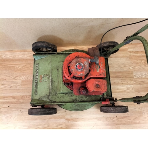 200 - Hatterette Petrol Mower. Good Compression. Untested.