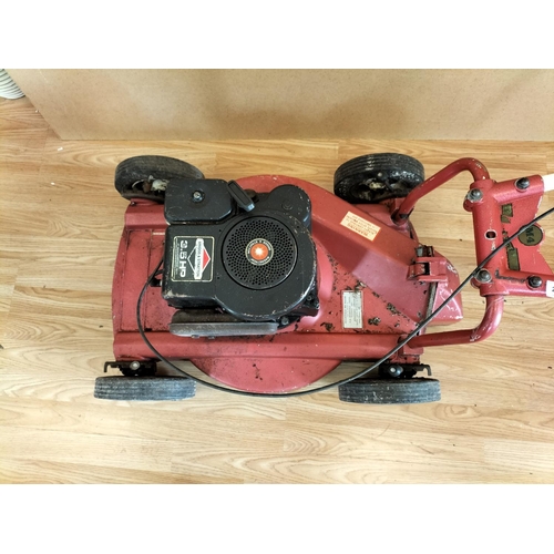 201 - Mountfield M4 Major Petrol Mower. Good Compression. Untested.