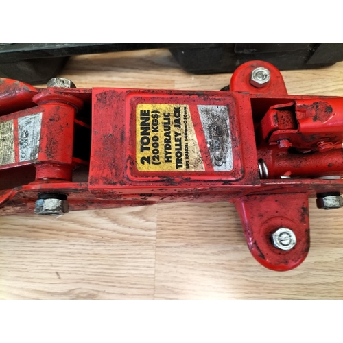 211 - 2 Ton Trolley Jack in Case.