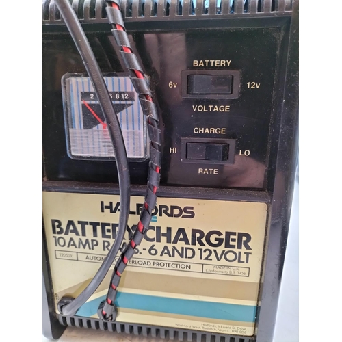 228 - Battery Chargers (3) to include Halfords and Clarks.