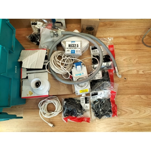 237 - Box of New/Used Electrical Items to include Plug Sockets, Fuse Boxes, etc.