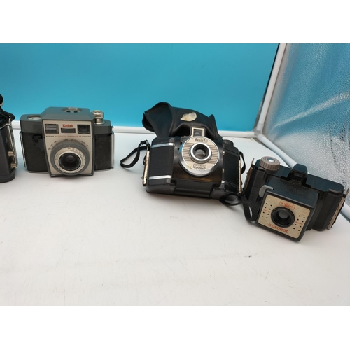 393 - Vintage Cameras (6) to include Kodak Brownie Reflex 20, Twin 20, etc.