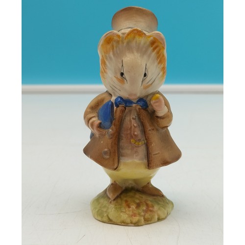 289 - Beswick Beatrix Potter's Figure 'Amiable Guinea Pig' Early Gold Backstamp BP2.