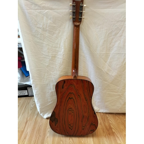 109 - 1970's Kay Model K240 Acoustic Guitar in Original Gig Bag. Collection Only.