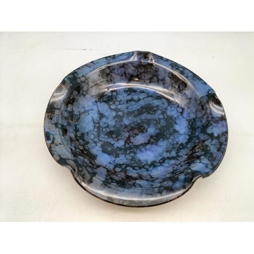 55 - Studio Art Pottery Bowl and 30cm Vase.