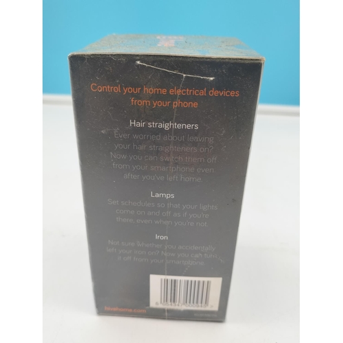 485 - Boxed and Sealed Hive Active Smart Plug.