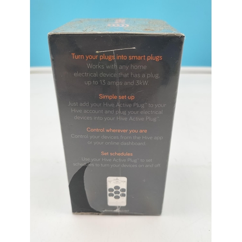 485 - Boxed and Sealed Hive Active Smart Plug.