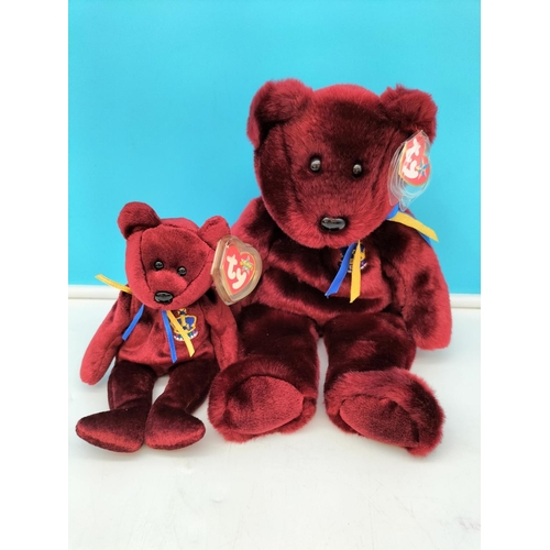 210 - TY Beanie Buddies and Beanie Babies to include 'Britannia', 'Buckingham' and 'The Princess Diana Mem... 
