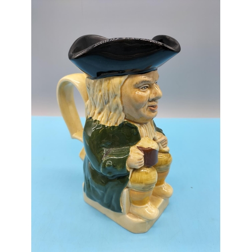 482 - Royal Doulton Large 20cm 'The Golfer' D6623 Character Jug (2nds), Beswick Figure of a Stag (Antler A... 