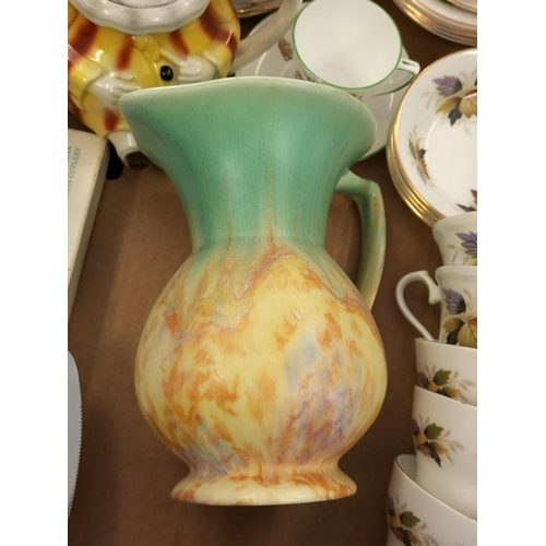 491 - Box of Mixed Pottery to include Cups, Saucers, Vase, Teapot, etc.